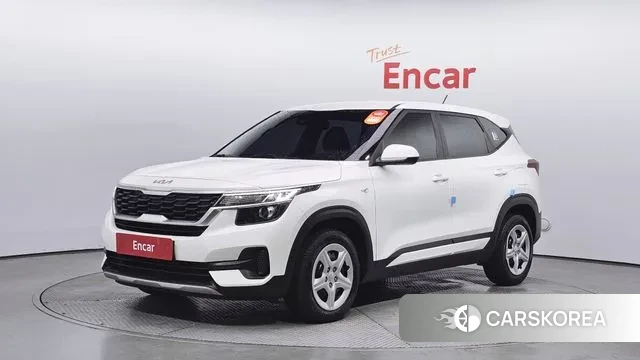 Kia Seltos 2021 Белый из Кореи