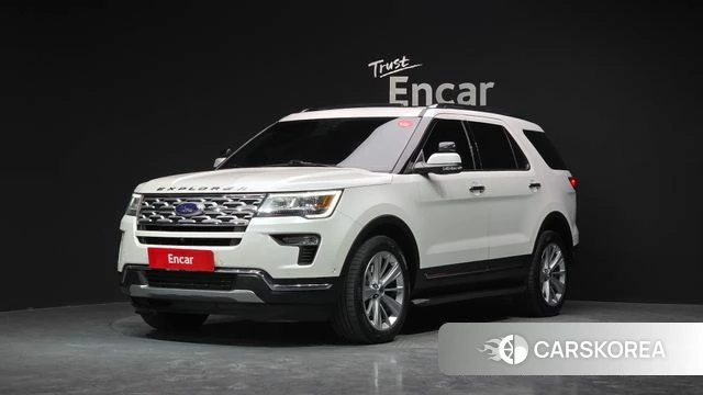 Ford Explorer 2018 Белый из Кореи