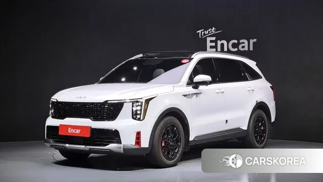 Kia The New Sorento 4th Generation 2023 Белый из Кореи