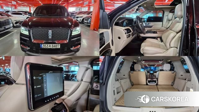 Lincoln Navigator 4th generation 2021 Черный из Кореи
