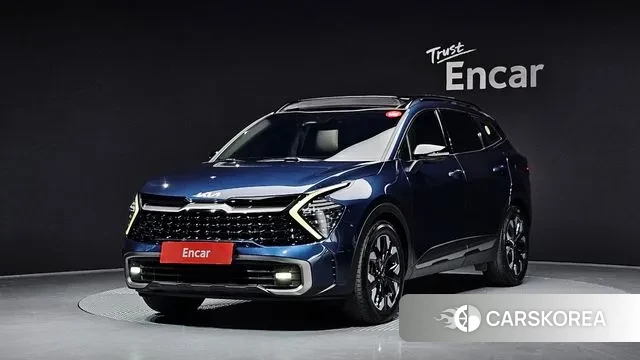 Kia Sportage 5th Generation 2021 Синий из Кореи