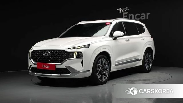 Hyundai The New Santa Fe 2021 Белый из Кореи