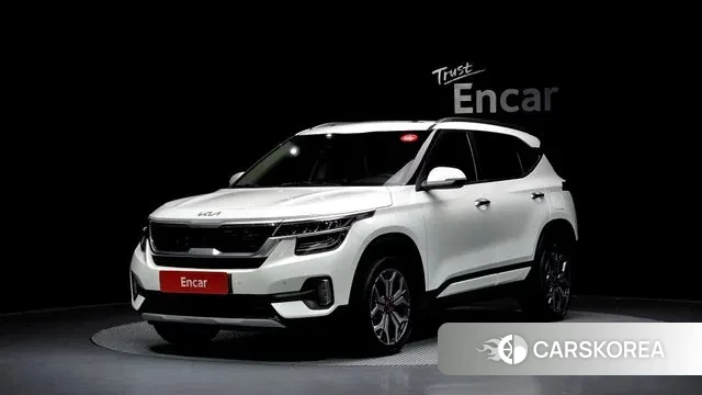 Kia Seltos 2021 Белый из Кореи