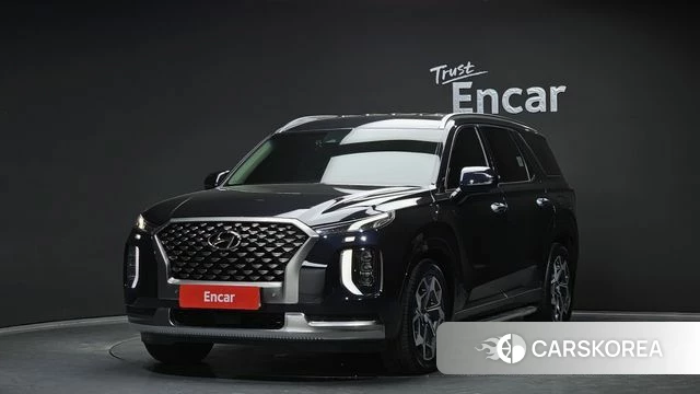 Hyundai Palisade 2021 Синий из Кореи