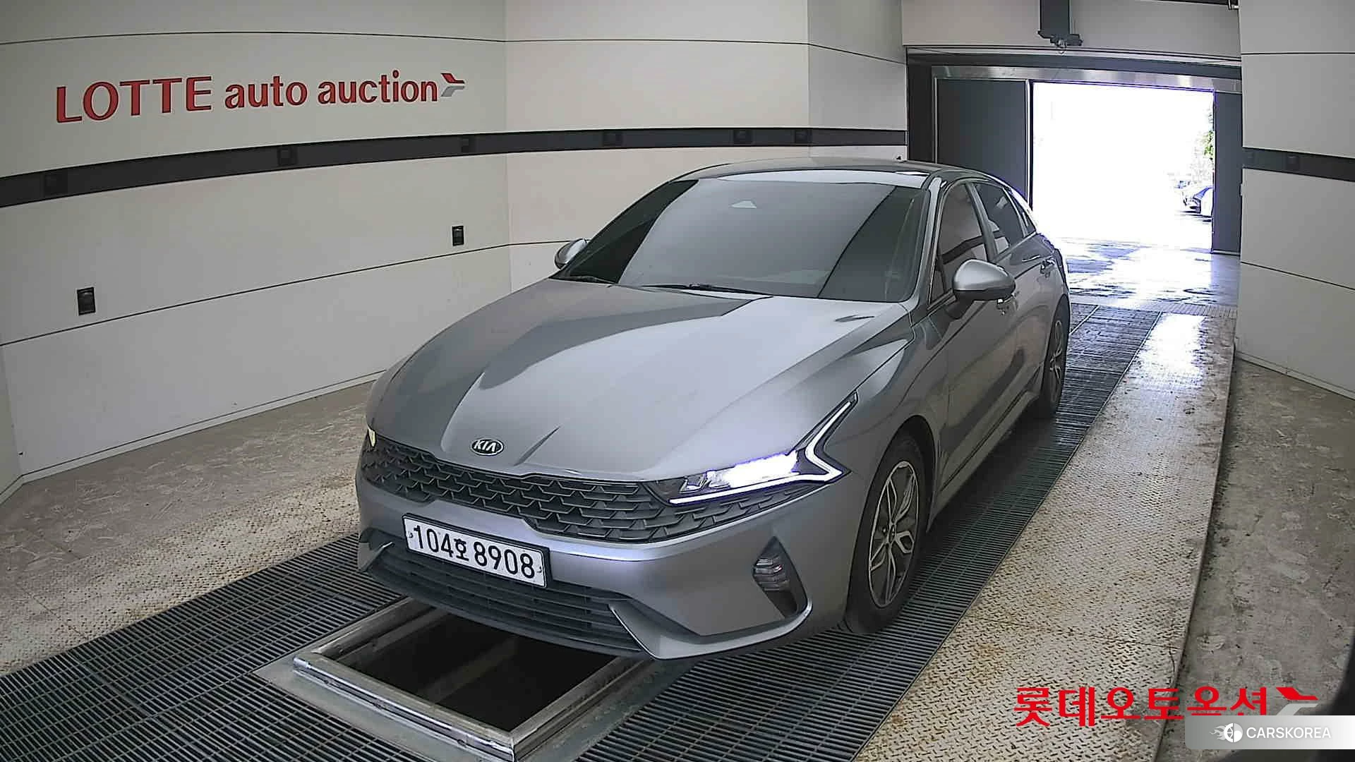 Kia K5 Hybrid 2020 Steelgray из Кореи