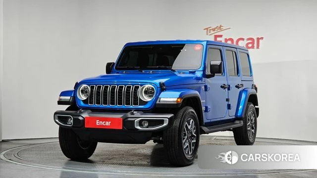 Jeep Wrangler (JL) 2024 Синий из Кореи