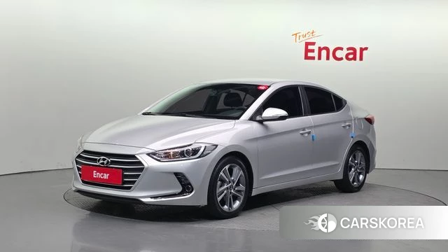 Hyundai Avante AD 2018 Серебряный из Кореи