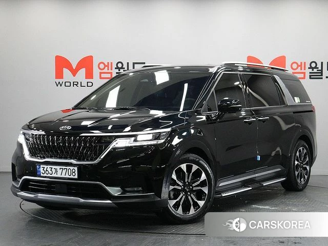 Kia Carnival 4th generation 2021 Черный из Кореи
