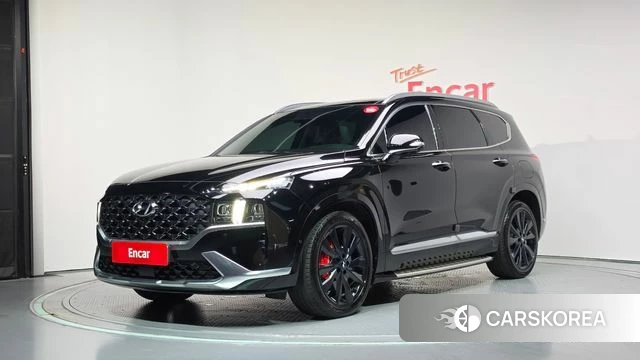 Hyundai The New Santa Fe 2020 Черный из Кореи