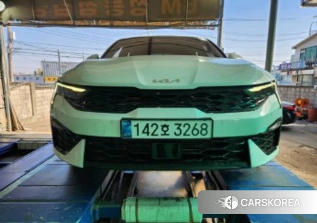 Kia The New K5 3rd generation 2024 Белый из Кореи