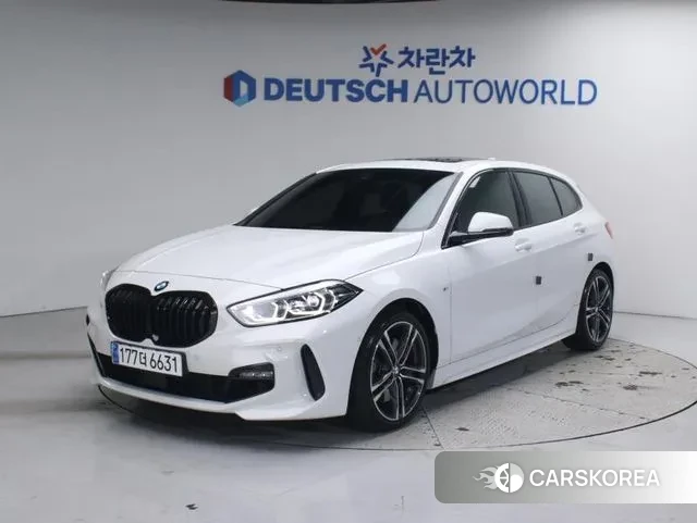 BMW 1 Series (F40) 2023 Белый из Кореи
