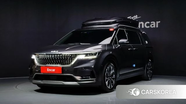 Kia Carnival 4th generation 2023 Серый из Кореи