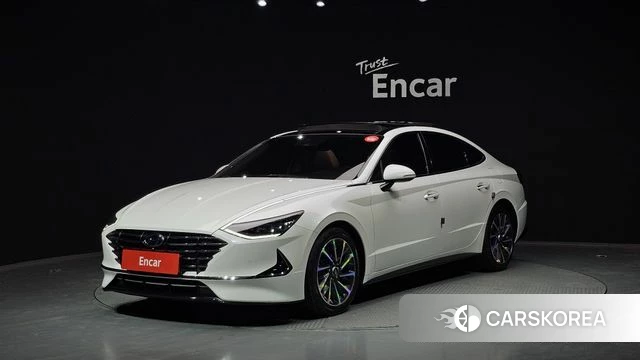 Hyundai Sonata (DN8) 2019 Белый из Кореи