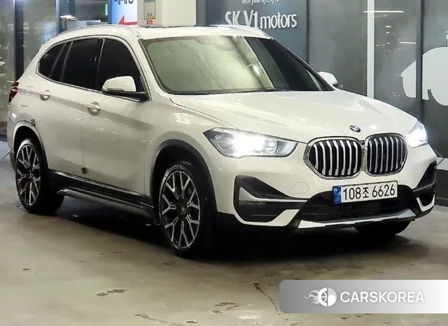 BMW X1 (F48) 2022 Белый из Кореи