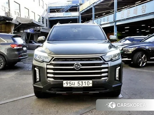 Ssangyong The New Rexton Sport 2021 Зеленый из Кореи