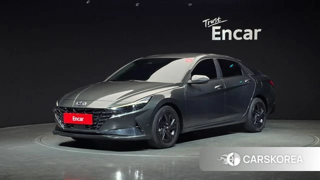 Hyundai Avante (CN7) 2021 Серый из Кореи