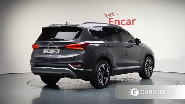 Hyundai Santa Fe TM 2019 Серый из Кореи