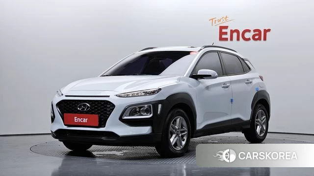 Hyundai Kona 2018 Белый из Кореи
