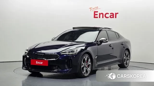Kia Stinger 2018 Синий из Кореи