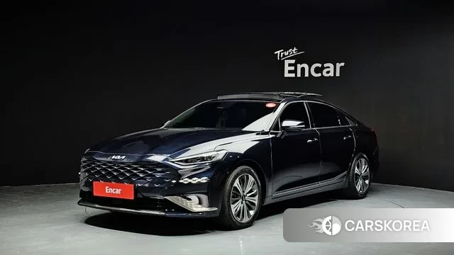 Kia K8 2021 Синий из Кореи