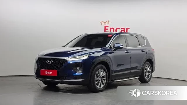 Hyundai Santa Fe TM 2018 Синий из Кореи