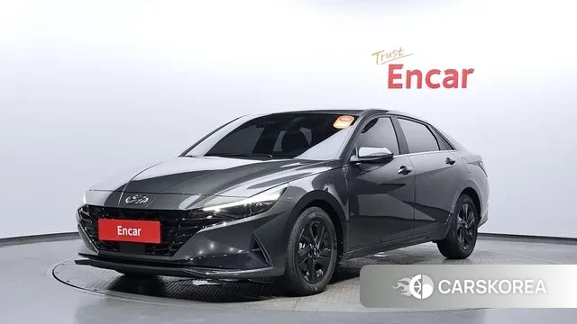 Hyundai Avante (CN7) 2021 Серый из Кореи