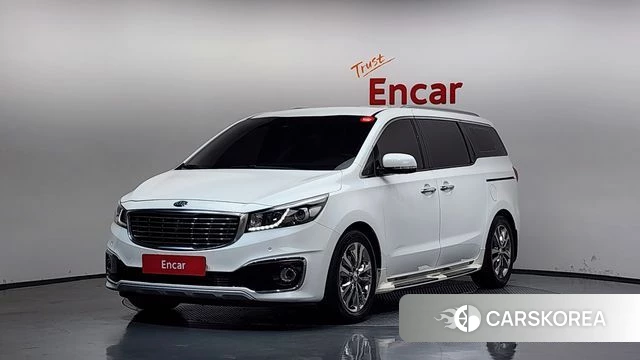 Kia All New Carnival 2018 Белый из Кореи