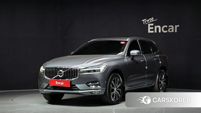 Volvo XC60 second Generation 2021 Серебристо-серый из Кореи