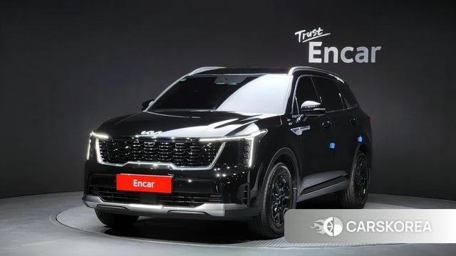 Kia The New Sorento 4th Generation 2023 Черный из Кореи
