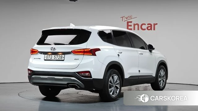 Hyundai Santa Fe TM 2018 Белый из Кореи