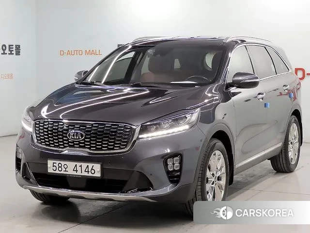 Kia The New Sorento 2018 Серый из Кореи