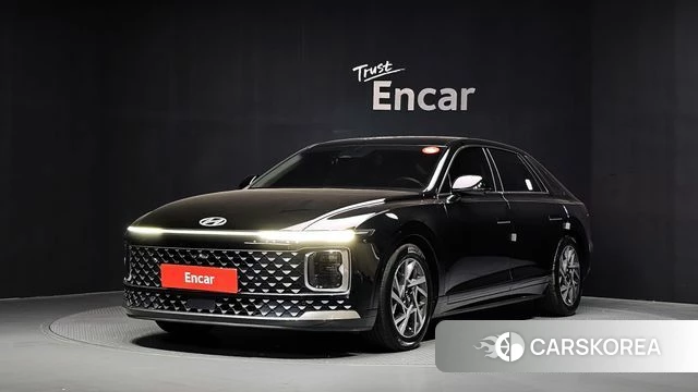 Hyundai Grandeur (GN7) 2023 Черный из Кореи