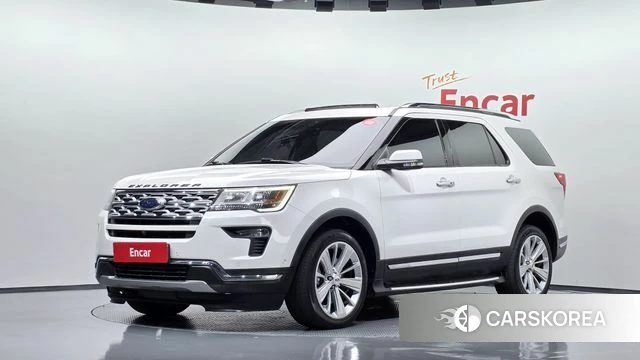 Ford Explorer 2018 Белый из Кореи