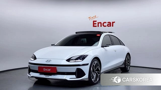 Hyundai Ionic 6 2022 Белый из Кореи