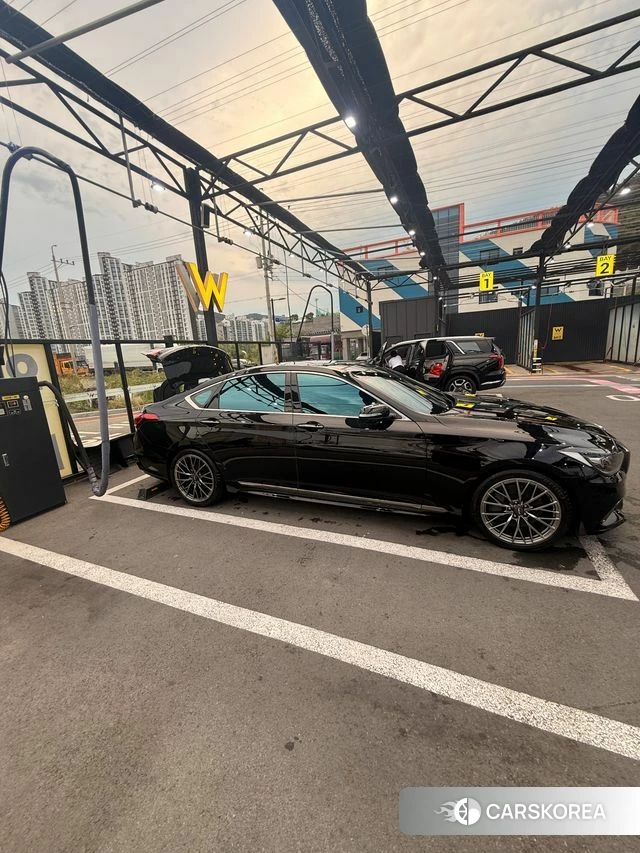 Genesis G80 2018 Черный из Кореи