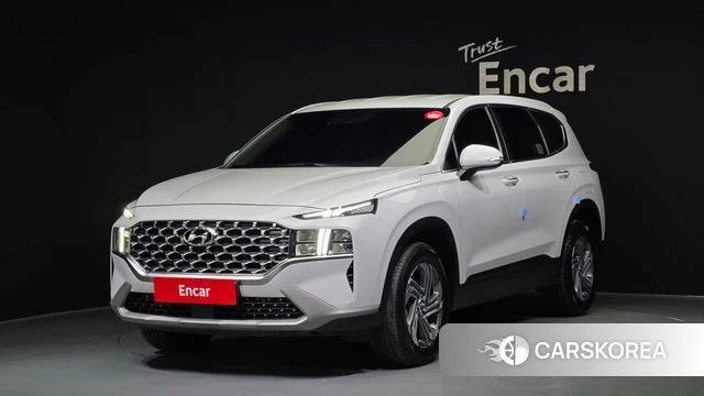 Hyundai The New Santa Fe 2023 Белый из Кореи
