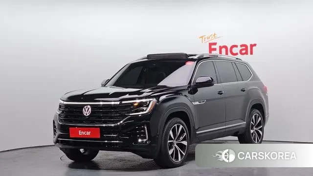 Volkswagen Atlas 2025 Черный из Кореи