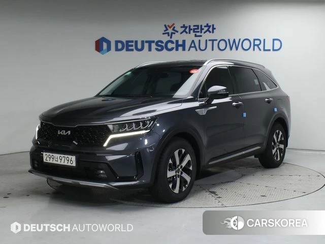 Kia Sorento 4th Generation 2021 Серый из Кореи