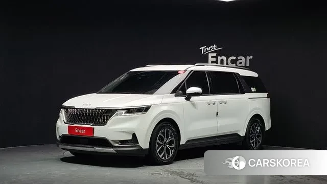Kia Carnival 4th generation 2023 Белый из Кореи