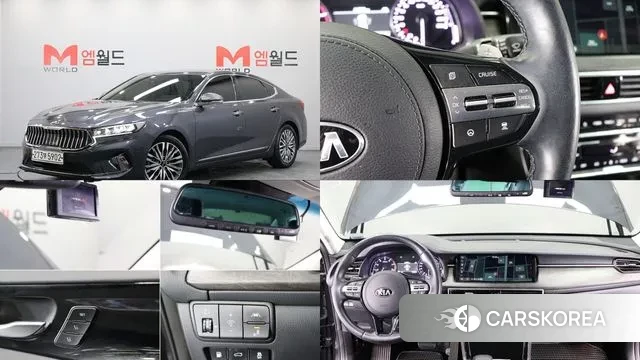 Kia K7 Premier 2019 Серый из Кореи