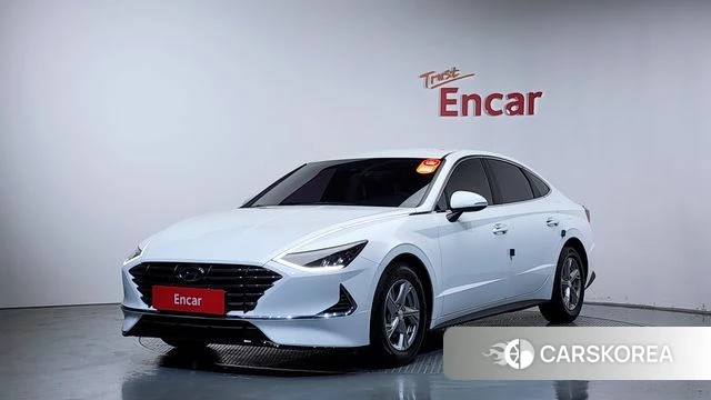 Hyundai Sonata (DN8) 2019 Белый из Кореи