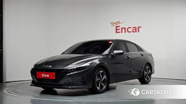 Hyundai Avante (CN7) 2021 Серый из Кореи