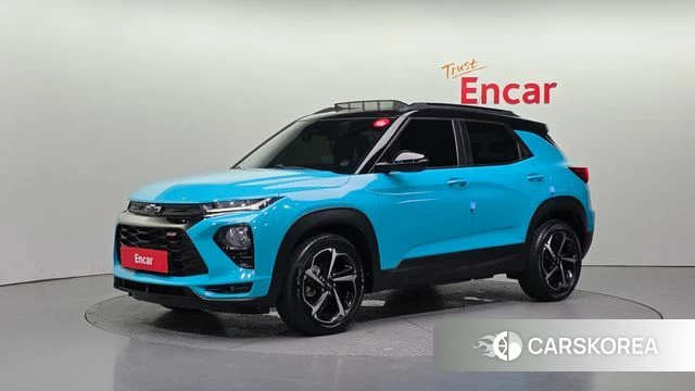 Chevrolet (GM Daewoo) Trailblazer 2021 Небесно-голубой из Кореи