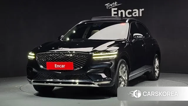 Genesis GV70 2022 Черный из Кореи