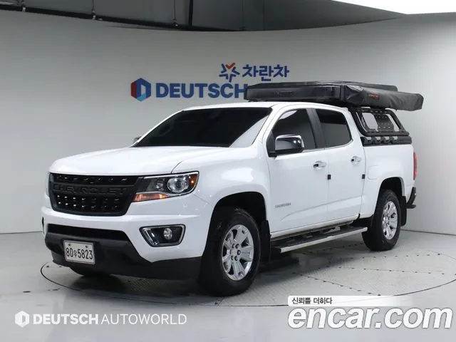 Chevrolet (GM Daewoo) Colorado 2019 Белый из Кореи