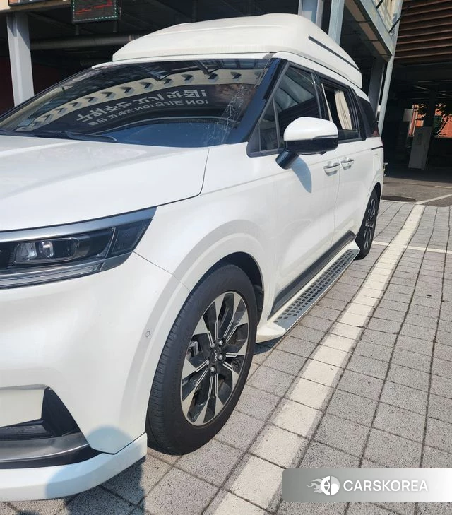 Kia Carnival 4th generation 2021 Белый из Кореи