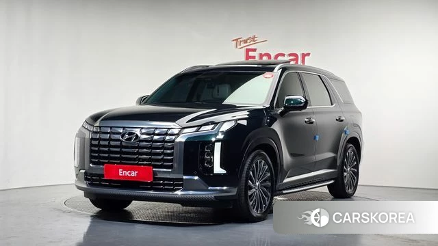 Hyundai The New Palisade 2022 Темно-зеленый из Кореи
