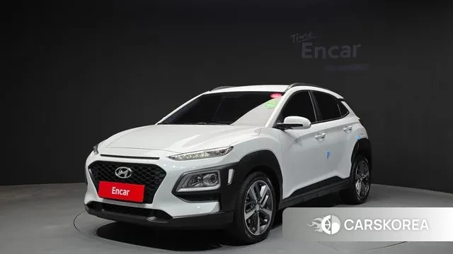 Hyundai Kona 2018 Белый из Кореи