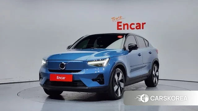 Volvo C40 Richards 2022 Синий из Кореи