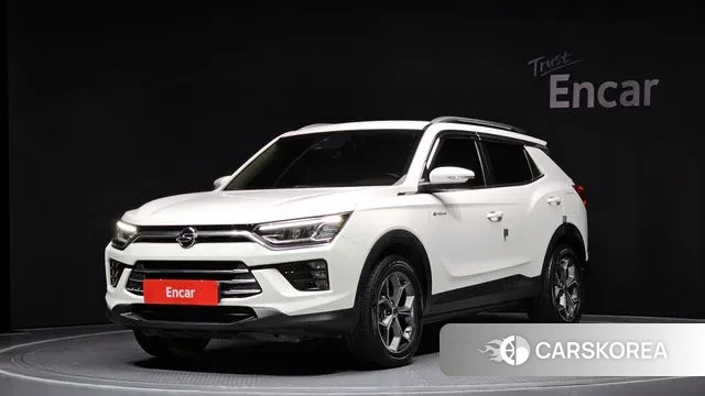 Ssangyong Beautiful Korando 2020 Белый из Кореи